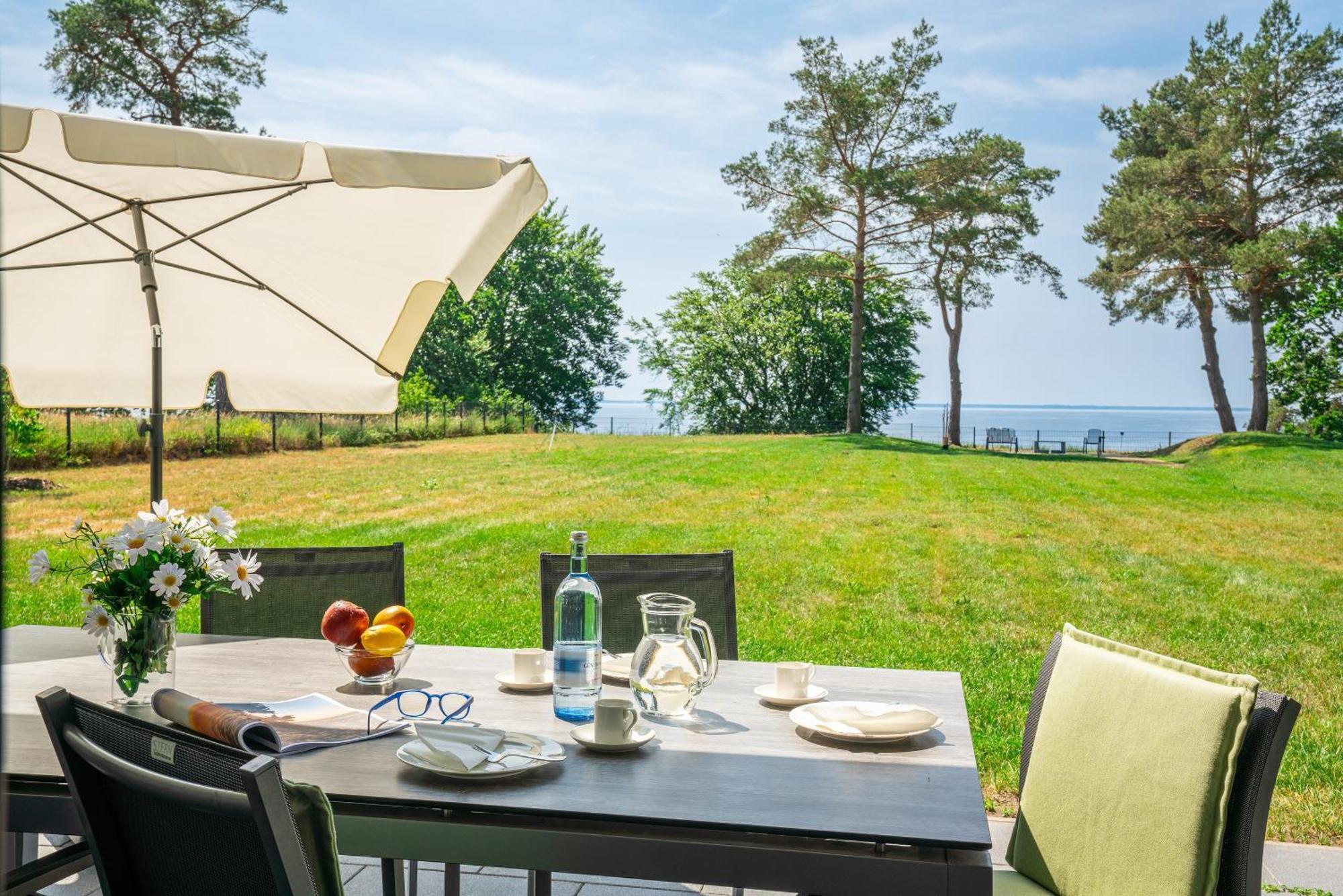 Terrassenwohnung "Inselhain" - Oase Am Haff Garz  Extérieur photo