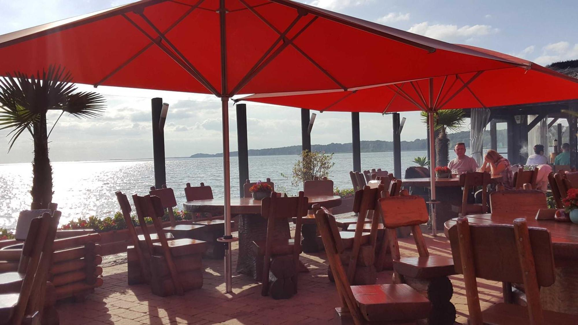 Terrassenwohnung "Inselhain" - Oase Am Haff Garz  Extérieur photo