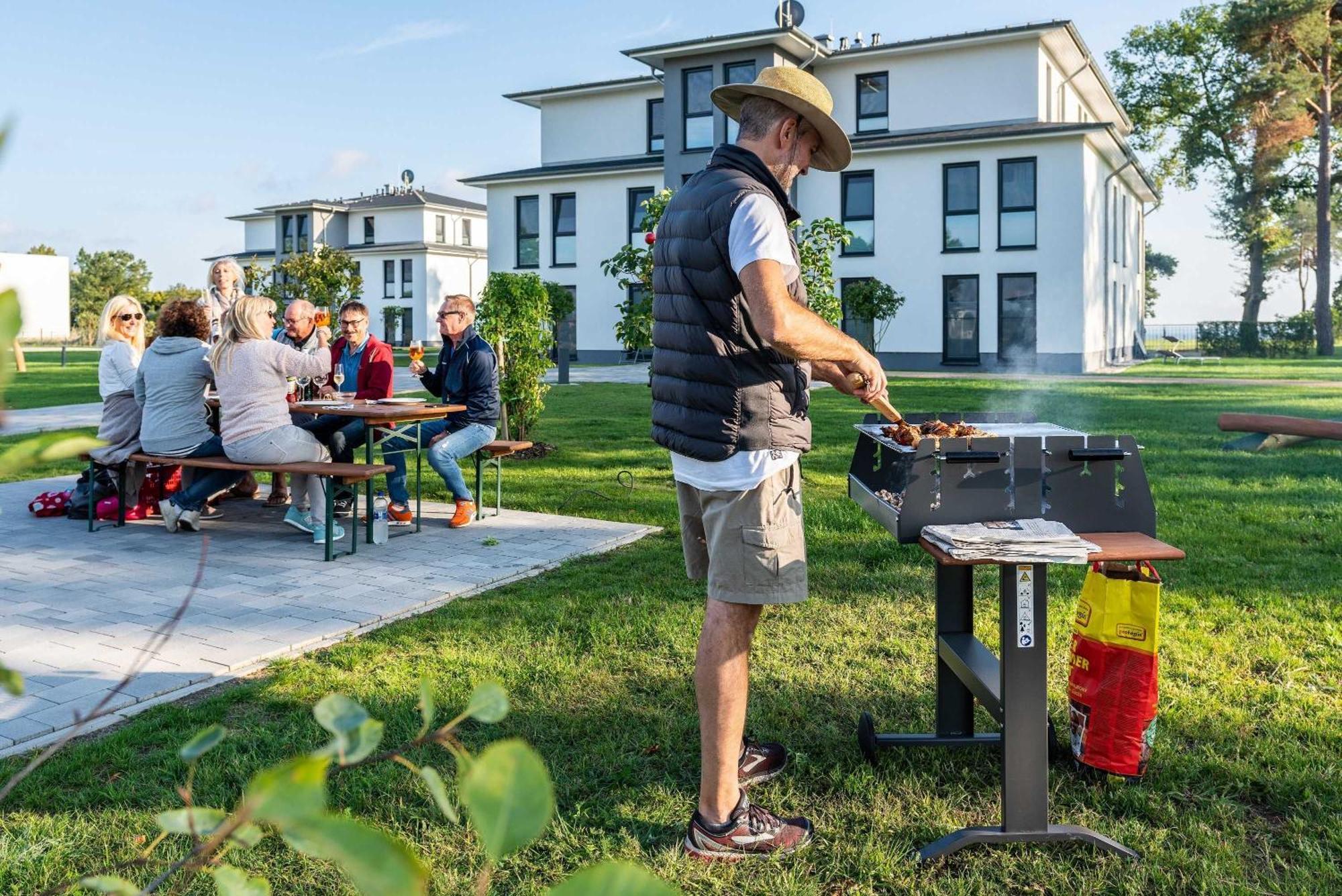 Terrassenwohnung "Inselhain" - Oase Am Haff Garz  Extérieur photo